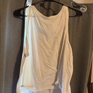 Sleeveless White Women's Tank Top